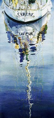 Cyrene Cyrene, Monterey, California Cindy Briggs Art Watercolor Painting