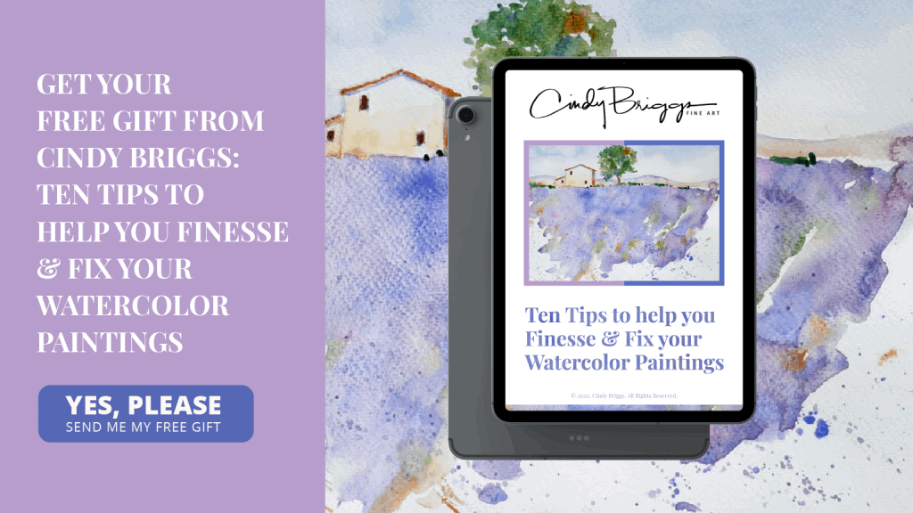 Ten Tips to help you Finesse Fix your Watercolor Paintings 03