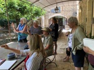 Plein Air Workshops class © Cindy Briggs