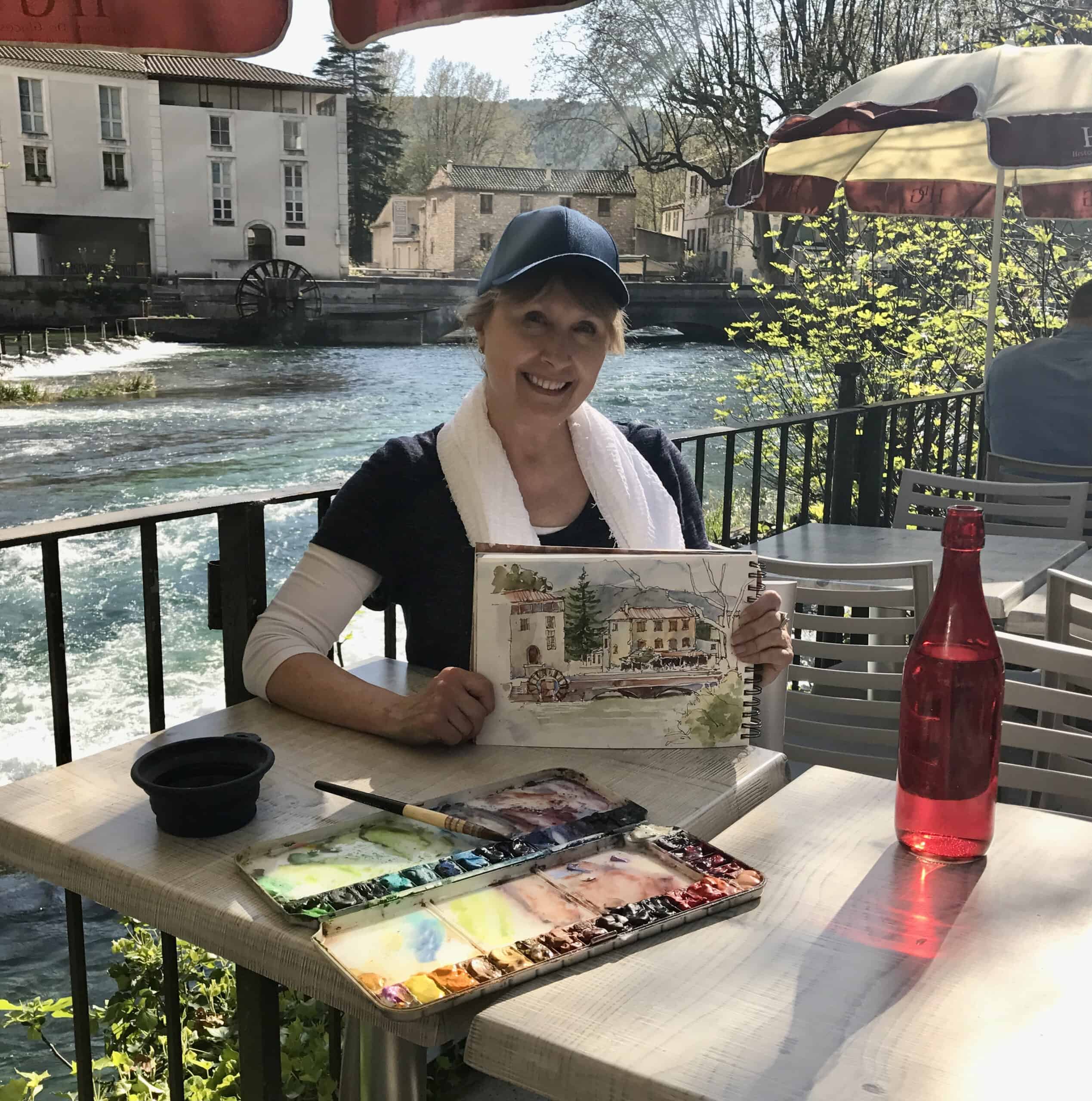 why I started painting outdoors plein air