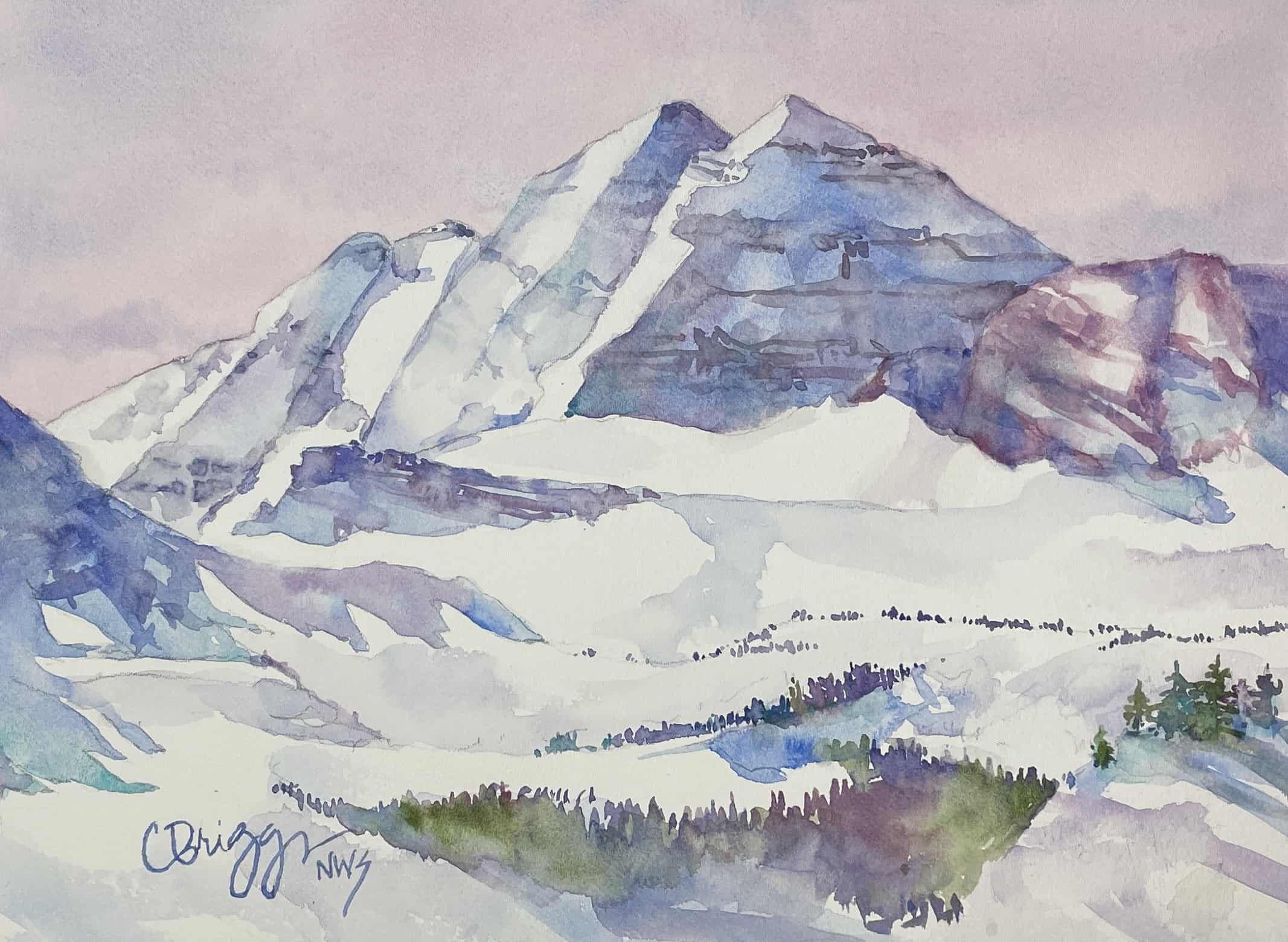 Maroon Bells, 8 x 10